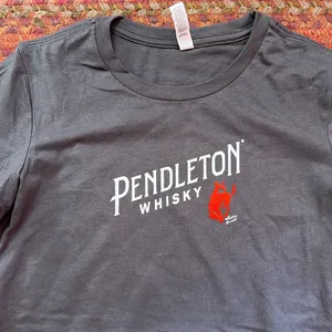 Urban Outfitters PENDLETON WHISKEY GREY COWBOY GRAPHIC TEE thumbnail 2