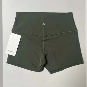 NWT Lululemon Align High Rise Short 4” Army Green Women’s Shorts Size 10 thumbnail 6