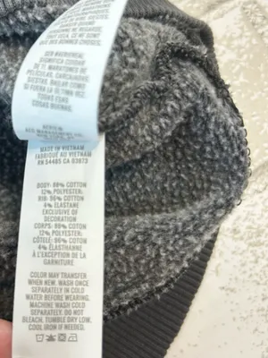 aerie Charcoal Lace-Trim Crewneck Sweatshirt thumbnail 6