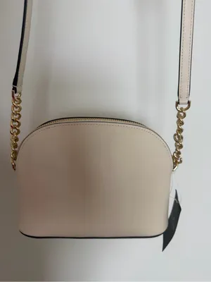 kate spade Cream Leather Dome Crossbody with Gold Chain thumbnail 5