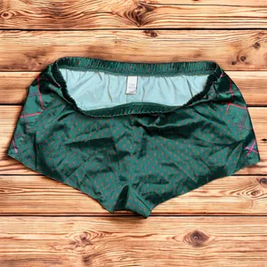 Victoria's Secret Women's Medium Green Silky Sleepwear Pajama Shorts Y2K Comfy thumbnail 4
