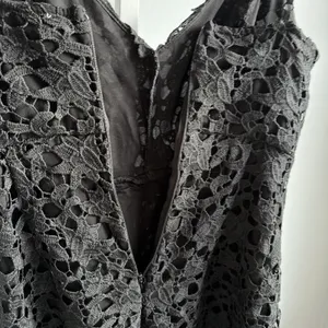 ASTR The Label Black Lace Midi Dress Spaghetti Strap Size M thumbnail 9