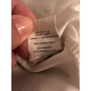 Vintage Y2K Sun Dress Yellow/White Black Trim Size14 City Triangles Party Church thumbnail 8