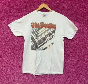 The Beatles Glitter Spellout Get Back Studio Sessions Tee small thumbnail 1