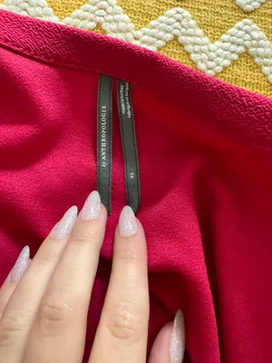 Anthropologie Hot Pink Longsleeve thumbnail 3