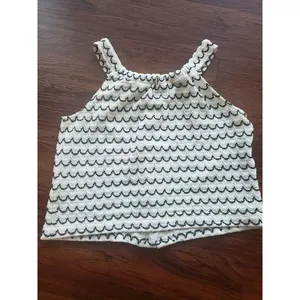 Madewell Cream Textured Tank Size S thumbnail 3