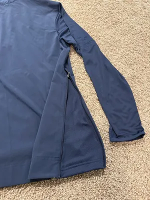 Nike windbreaker quarter zip navy blue  thumbnail 5