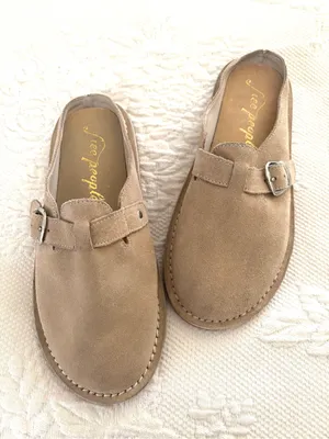 Free people clog mules suede sz EU3 7 US sz 7 thumbnail 1