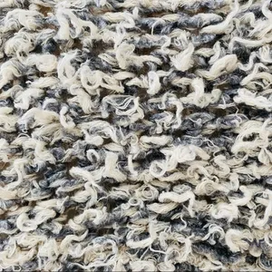 Free People Fur Away Shaggy Vest Gray Sz Medium thumbnail 8