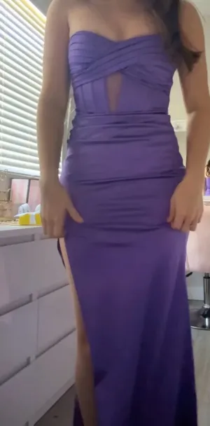 Macy's Corset Prom Dress thumbnail 1