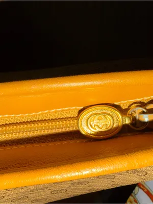 Gucci Monogram Crossbody Bag with Scarf Accent vintage thumbnail 6