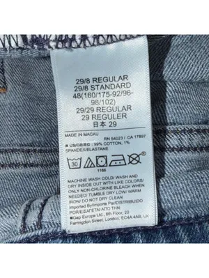 Gap Girlfriend Denim Shorts 29/8 Mid Rise Cutoff thumbnail 7