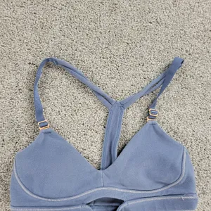 Lululemon‎ Womens Rue Boheme Bra XS Blue Racer Back Wanderlust Limited Edition thumbnail 8