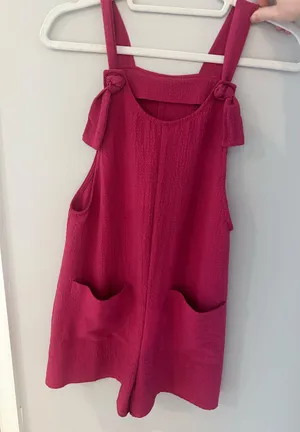 Pink romper Size XS thumbnail 1
