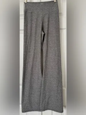YPB Everyday Soft Flare Leggings Heather Gray size medium thumbnail 2