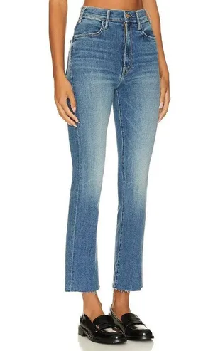 NWT Mother Hustler Ankle Fray in Healing Jar High Rise Boot Crop Stretch Jean 24 thumbnail 10