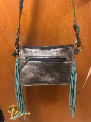 Myra Bags Cowhide Purse Crossbody thumbnail 2
