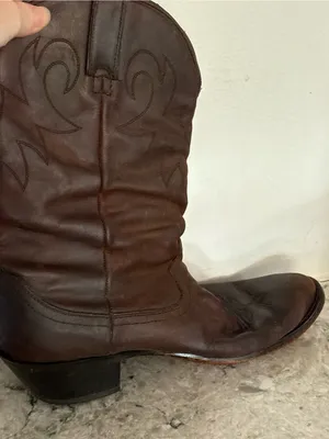 Vintage Durango Classic Brown Leather Western Boots thumbnail 10