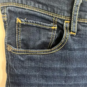 Abercrombie & Fitch Womens 6 W28‎ Dark Wash Straight Leg Stretch Jeans Blue thumbnail 2
