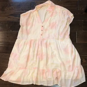 Karlie pastel boho babydoll dress size medium thumbnail 2