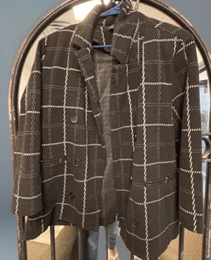 Black Tape-Black & White long sleeve Jacket P/XL workwear thumbnail 2