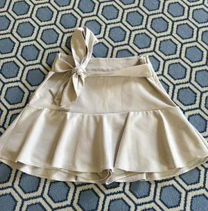 ZARA Beige Skort thumbnail 1