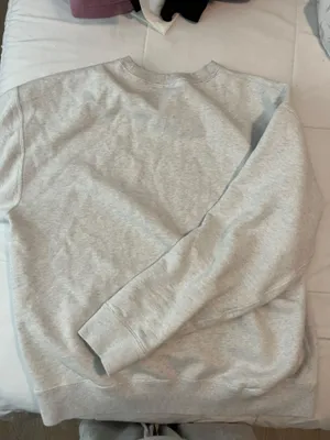 Nike Gray Crew Neck Sweatshirt thumbnail 3