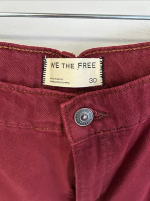 We The Free Stride Jean Wine Bordeaux thumbnail 8