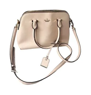 Kate Spade New York NICHOLS STREET REILEY SATCHEL pink rose crossbody satchel thumbnail 1
