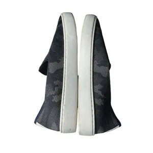 ROTHY'S Size 9 Women’s The Original Slip On Sneaker Dark GRAY CAMO GUC‎ #S88-8 thumbnail 6