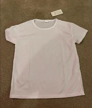 Woman fast drying work out shirt medium white unused thumbnail 1