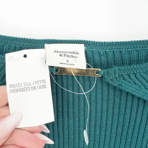 NWT Abercrombie‎ & Fitch Ribbed Dress Women's S Blue French Girl Style thumbnail 5