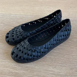 Melissa Possession Ballerina Ballet Flats Jelly Size 6 in Black thumbnail 2
