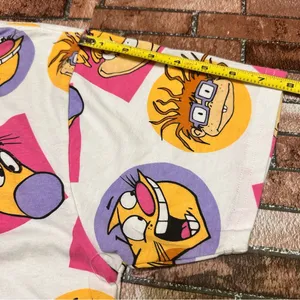 Nickelodeon Rugrats Women’s Cartoon Character T-Shirt - White and Pink size M thumbnail 8