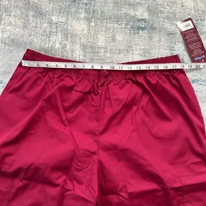 NWT! Sivvan by Adar Unisex Classic Fit Burgundy Scrubs 2XL thumbnail 8