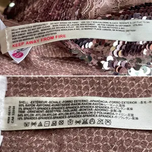 Free People Intimately Free Swinging Surpice pink sequin cami lace trim - XS thumbnail 11