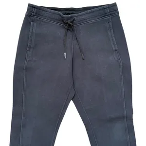 Lululemon NTS‎ Jogger Womens 10 Black Fleece Rib Cuff Athleisure Sweatpants thumbnail 4