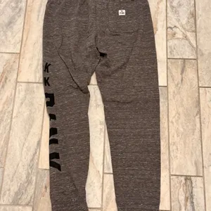 NEW Pink Victoria's Secret women's small gray/black jogger sweatpants thumbnail 3