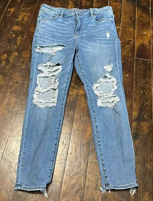 American Eagle 14 short super hi-rise stretchy jeggings thumbnail 1