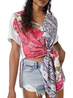 Free People Pick Your Scarf Tunic NWT Size Large thumbnail 1