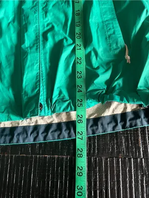 The North Face Steep Series Teal Hooded Full Zip Windbreaker Jacket S/P thumbnail 10