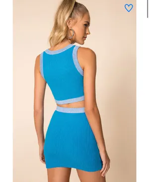 super down katie knit skirt set thumbnail 2