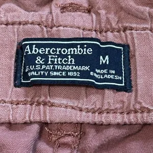 Abercrombie‎ & Fitch Mauve Paperbag High Rise Shorts with Belt Womens Size M thumbnail 8