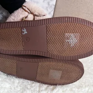 Guess Women's Tan Boots with Cream Fur Trim thumbnail 7