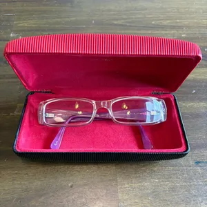 Ray-Ban Eye Glasses Clear Fram Pink Purple Reading thumbnail 8