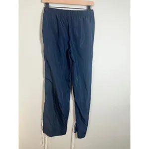 Edikted Remy Ribbon Track Pants Navy Blue White Stripe Y2K Wide Leg Small thumbnail 6