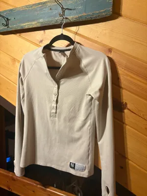 Flag nor fail ribbed women’s Henley thumbnail 2