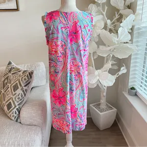 Lilly Pulitzer Aron Shift Sleeveless Dress In Multi Island De coco thumbnail 5