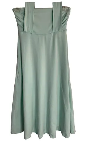 lululemon athletica Aqua Beat The Heat Skirt Dress Reversible Strapless Size XS thumbnail 1