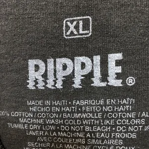 Ripple Angel Painting Mineral Wash Cropped Tshirt size Extra Large thumbnail 4